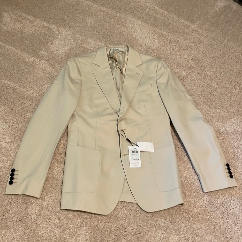 Summer Linen/Cotton Suit Jacket has matching pant
